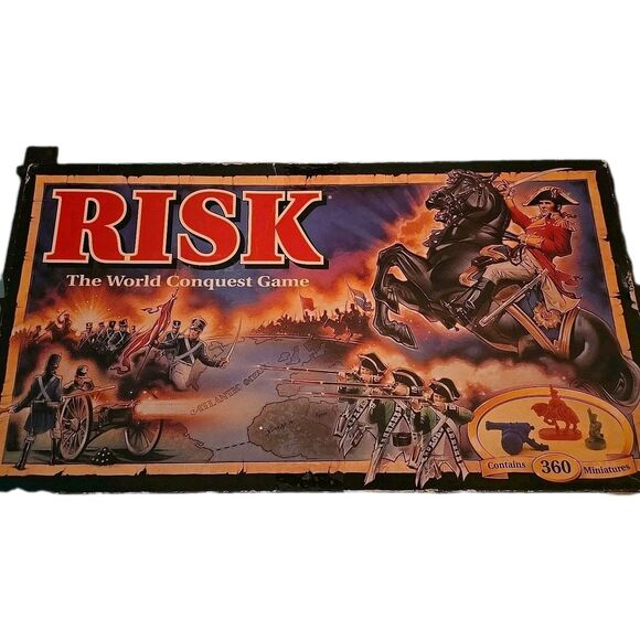 Vintage 1993 Risk Board Game The World Conquest Game By Parker Brothers Strategy - Picture 1 of 10